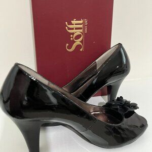 Sofft GIJON Black Patent heel